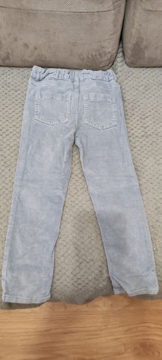 Spodnie sztruks 110 dziewczynka