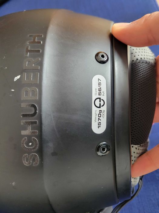 Schuberth C3 pro (M) com intercom