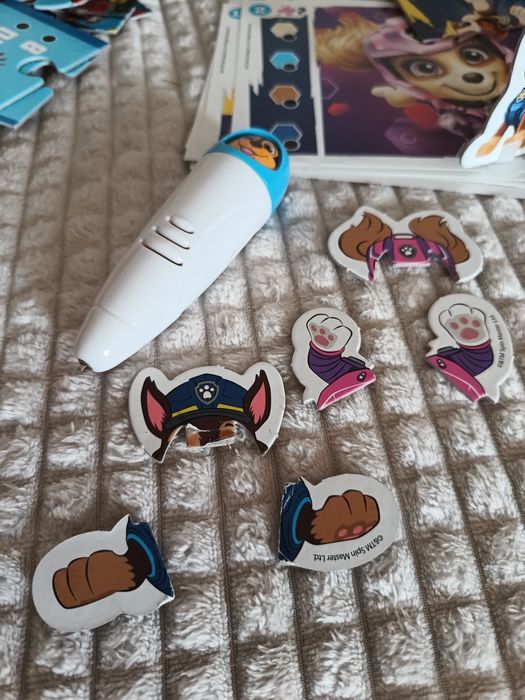 Psi Patrol interaktywny długopis gra edukacyjna Clementoni