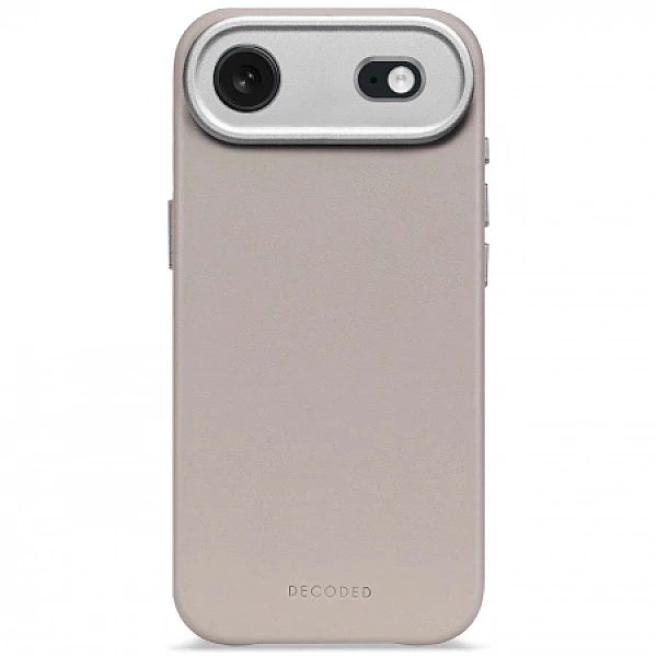 Etui Decoded Leather Backcover MagSafe na iPhone Air - beżowe