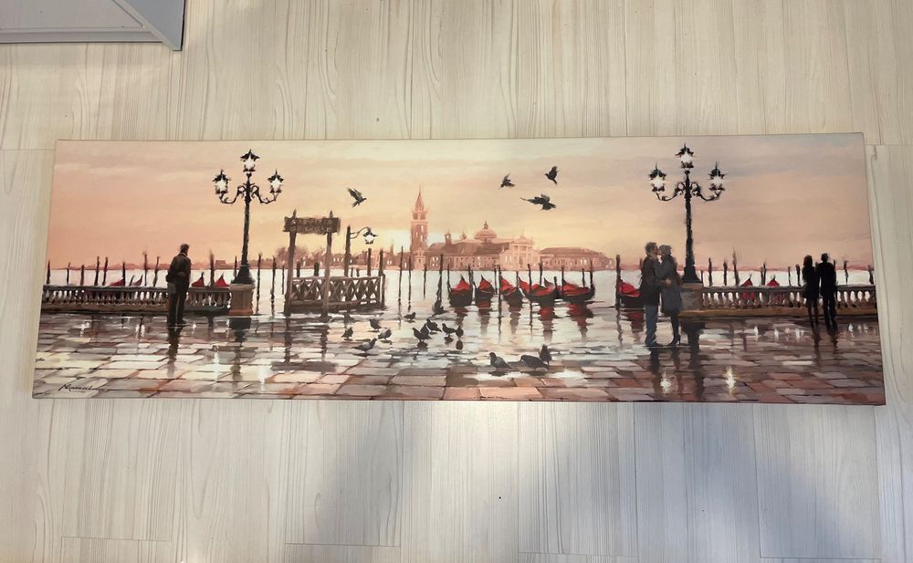 Richard Macneil WenecjaObraz druk cyfrowy na płótnie 140x45 cm