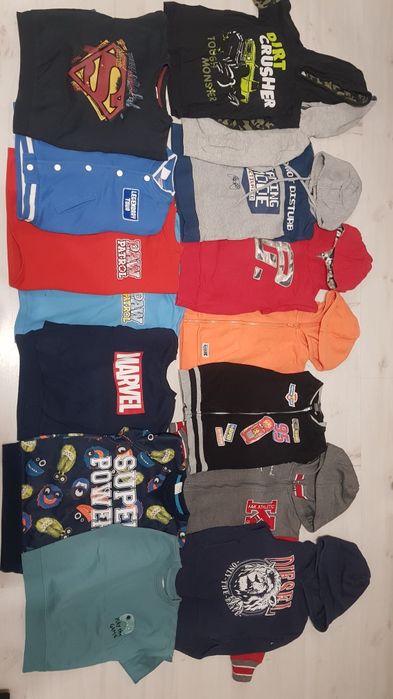 Bluzki   110/116 chłopiec rezerwacja