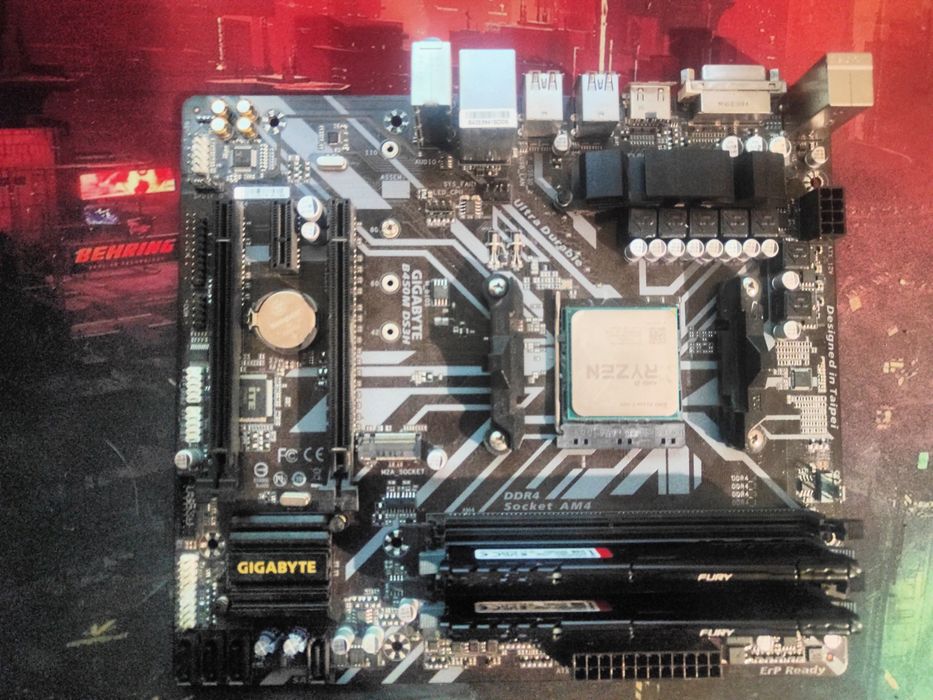 Материнская плата + процессор + озу