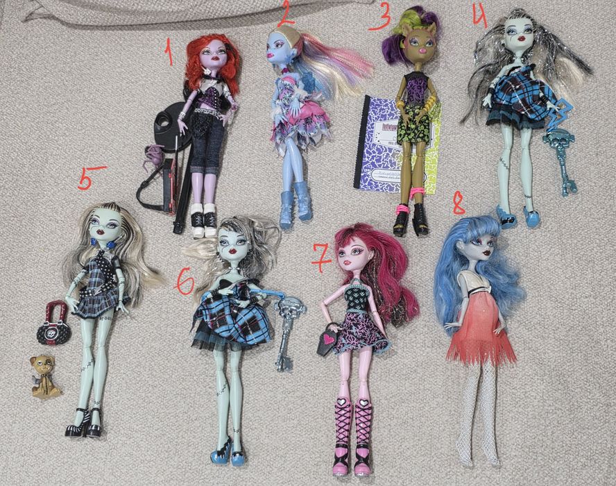Монстер хай Клодін база, Катрін, Monster High Clawdeen, Catrine, Lagoona