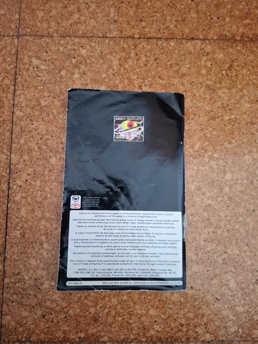 Manual Sega Rally - Sega Saturn