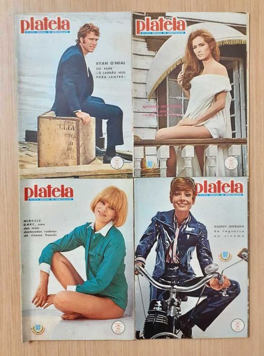 Revistas Plateia de 1972 a 1973 (Lote 7)