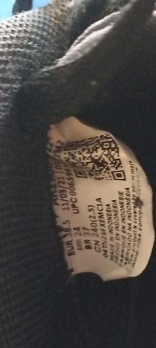 Nike AIR Force 1 n° 38,5 Originais e com muito pouco uso