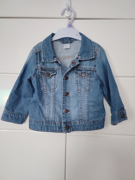 Katana kurtka dżinsowa rozmiar 80 H&M