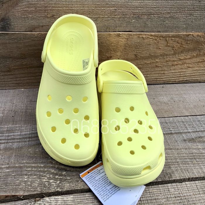 Купити Жіночі Крокси Crocs Crush Platform Жовтого кольору