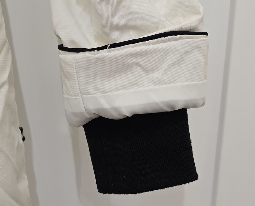 Kurtka damska z kapturem biała roz XS