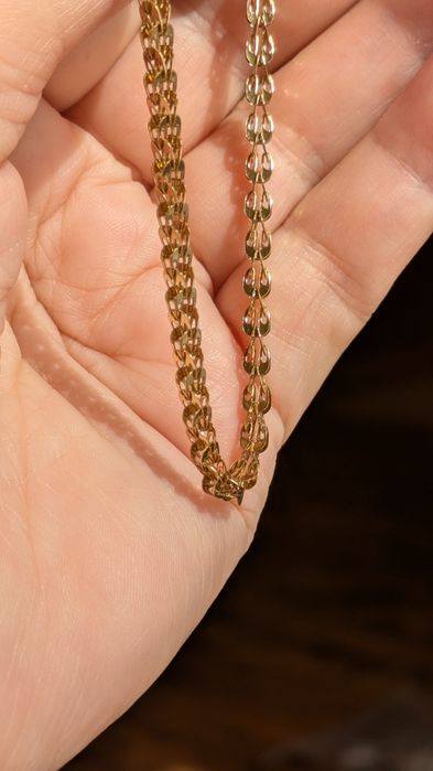 Bransoletka pozłacana 14k