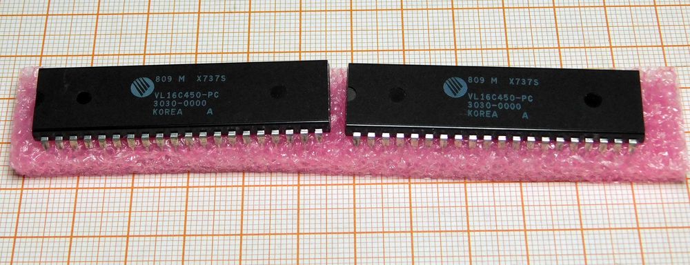 Układ VL16C450 PC programowalny UART [035] cena 2 sztuk