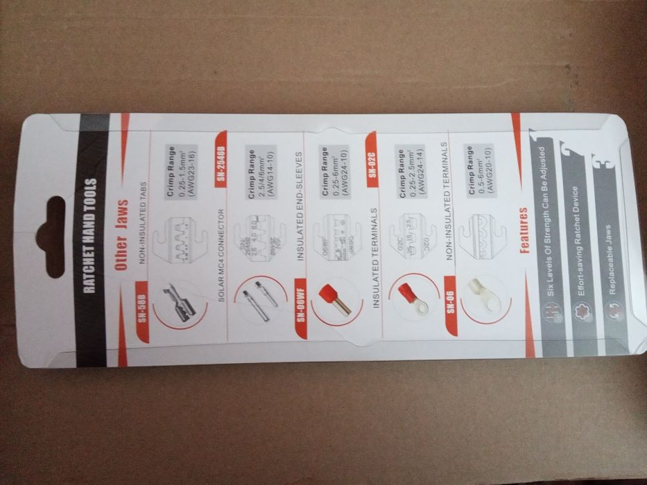 Кримпер Кліщі SN-58B  обжимач контактів