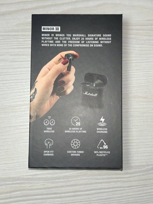 Навушники Marshall Minor III black