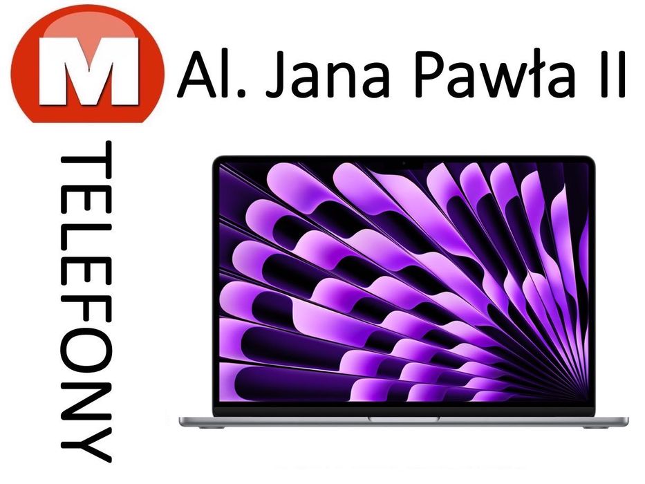 NOWE MacBook Air 13.6 M2 16/256GB nowy AL JANA PAWŁA