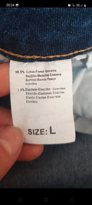 Spodnie dzinsowe balony M-sara  L/XL