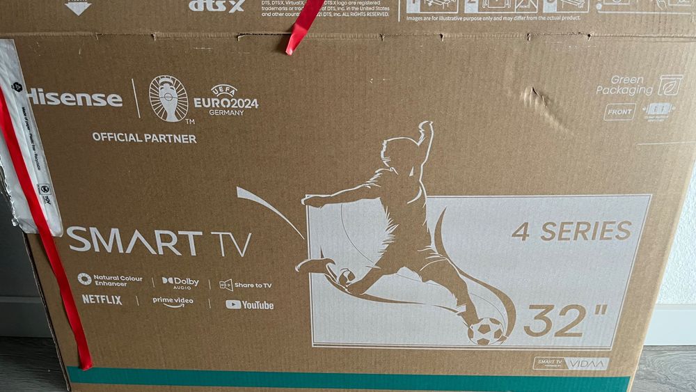 Smart TV 32 com caixa