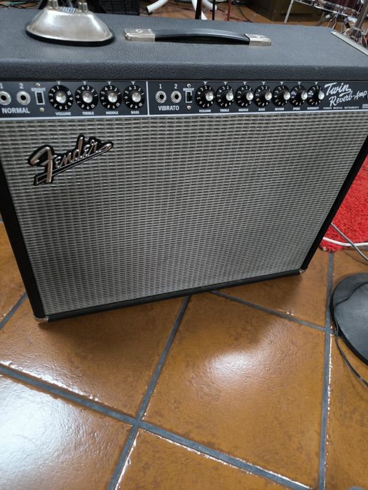 Amplificador Americano Fender twin reverb