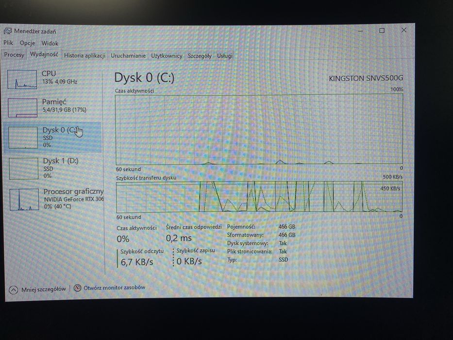 Komputer gamingowy - RTX 3060 12GB / 32GB RAMu / 1,5TB SSD / aio 360