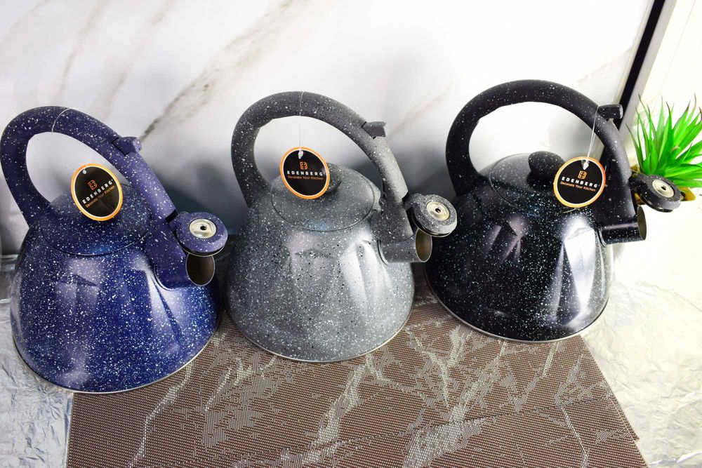 Чайник Edenberg с свистком из 18/10 нержавеющей стали 2л  EB-8873