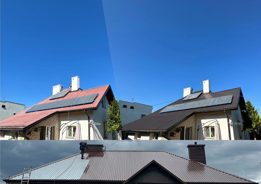 Mycie i Malowanie Dachów Blaszanych/Dachówki