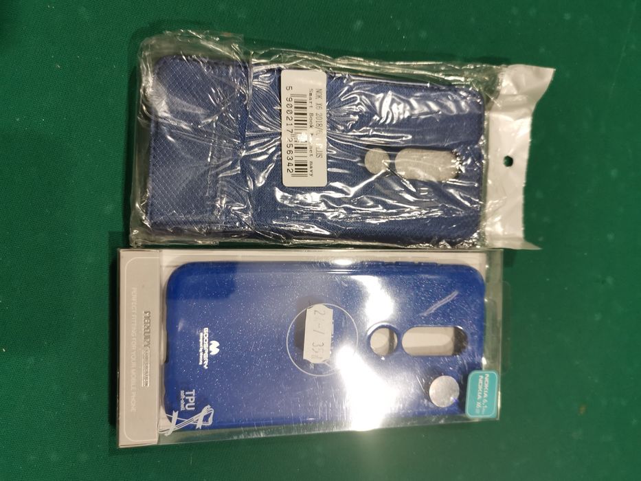 Etui pokrowiec futerał case nakładka do Nokia 6.1 plus X6 komplet 2 sz