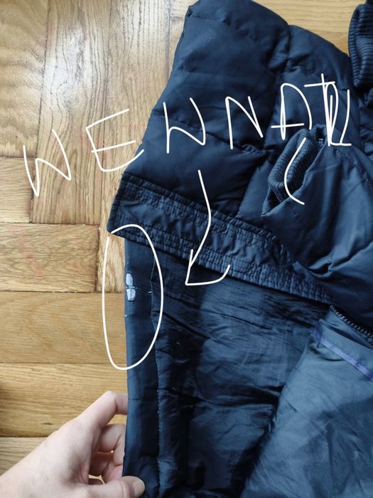 Płaszcz naturalne pierze 100% feather coat winter jacket 40