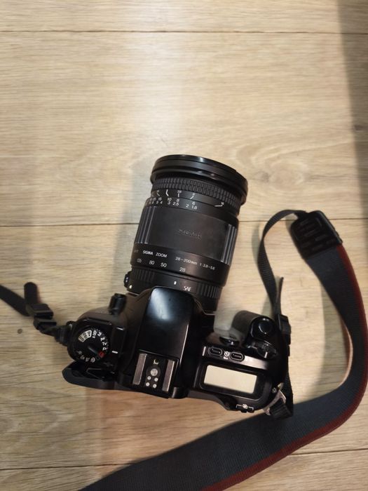 Canon eos 500 i obiektyw sigma 28-200