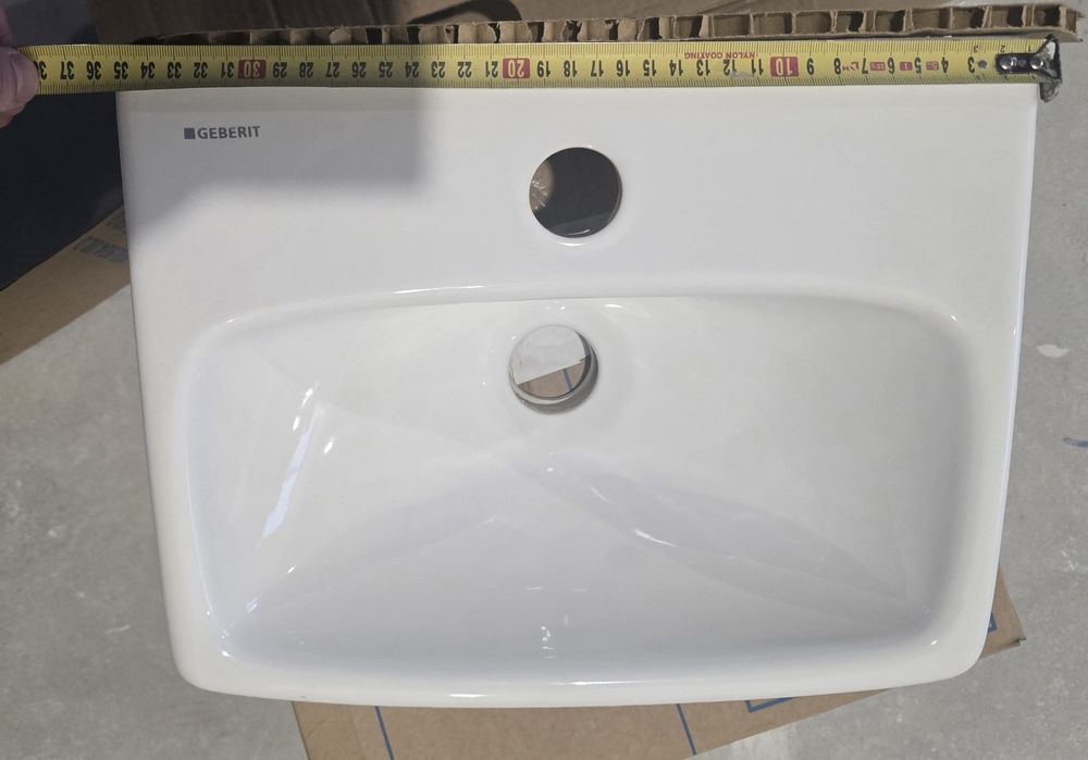 Раковина мініраковина Geberit Selnova Square 500.316.01.1, 36 см * 28с