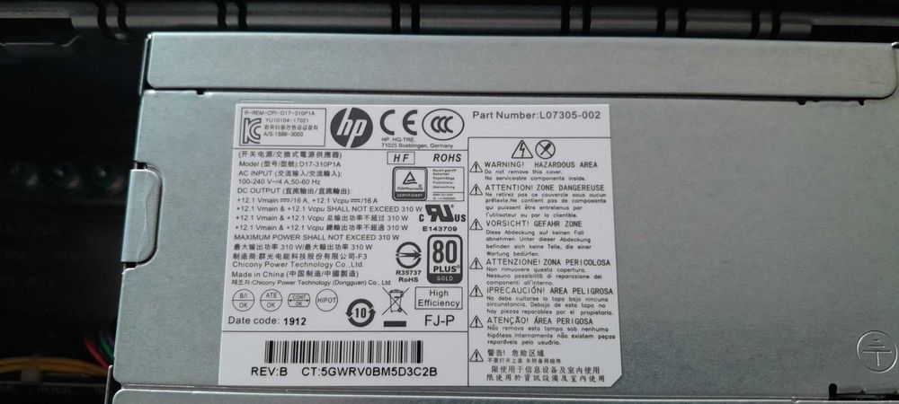 Okazja HP Z2 G4 i5 16 512, zapas serwisowy, jak nowy!