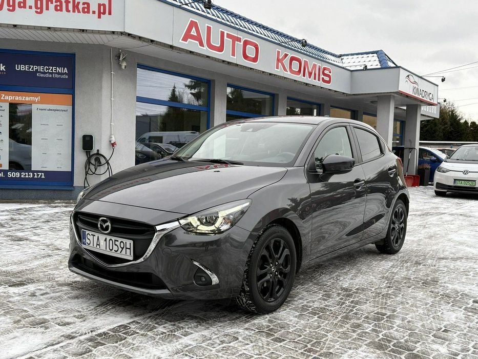 Mazda 2 1.5 90 KM Podgrzewane fotele,Kamera,Navi,Gwarancja