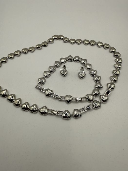 Komplet cyrkonia swarovski