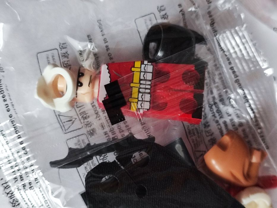 Św Mikołaj - BATMAN - DC Comics - nowe klocki marki KOPF figurka zabaw