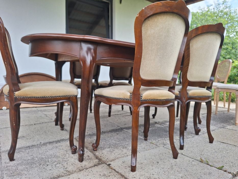 Sam stół owal rozkładany