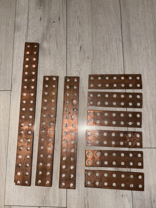 Miedziana szyna zbiorcza