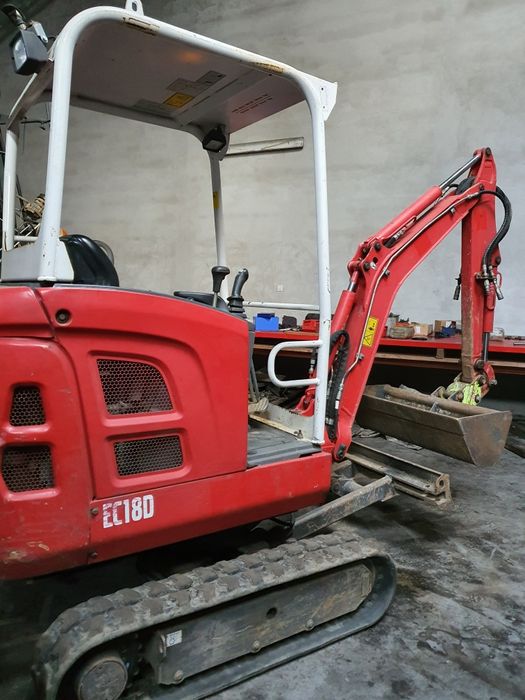 Minikoparka Volvo EC18D 2015r. EC 18 D Kubota Yanmar Komatsu CAT JCB