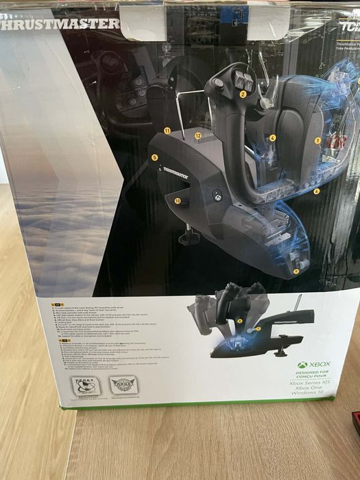 Thrustmaster Boeing yoke + przepustnica