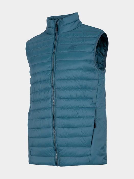 Nowy bezrękawnik 4F kamizelka męska KUMP001 niebieska S,M,