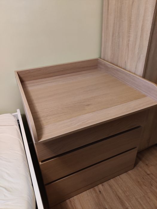 Przewijak, nakładka na komodę MALM