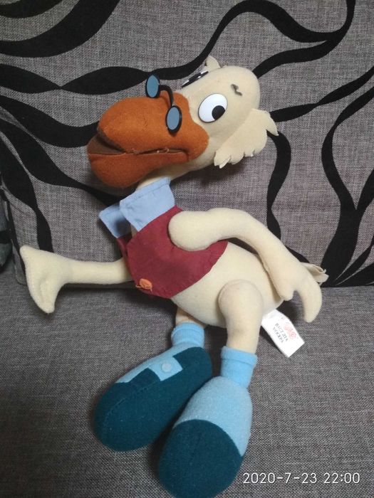 Мягкая игрушка, мультяшная утка