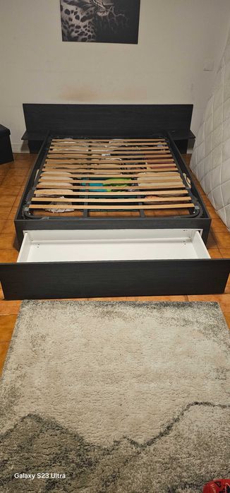 Cama de casal 1,50 × 1,90