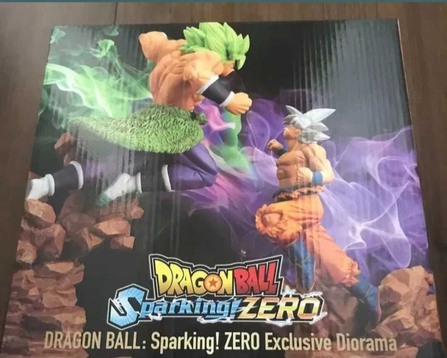 Apenas estátua da edicao de colecionador jogo dragon ball sparking zero