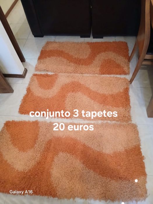 Conjunto de 3 tapetes
