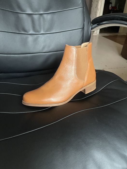 Полусапожки женские осенние (Италия) 39 (на38) размер.