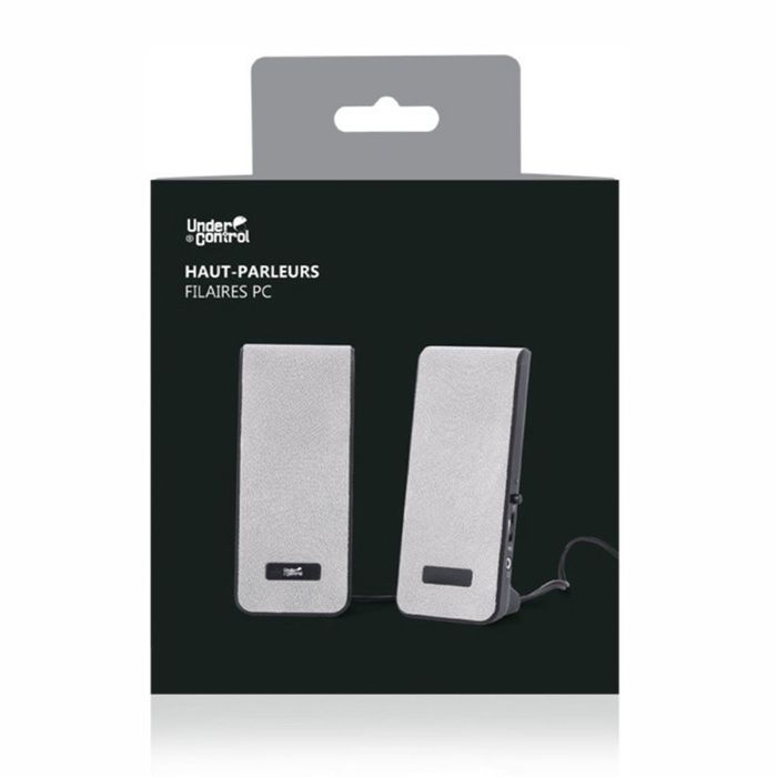 Conjunto 2 Colunas PC 2x2W USB Jack3.5mm