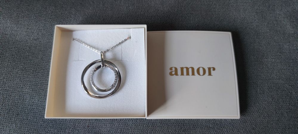 Zawieszka srebrna (925 próba) Fossil Classics Necklace