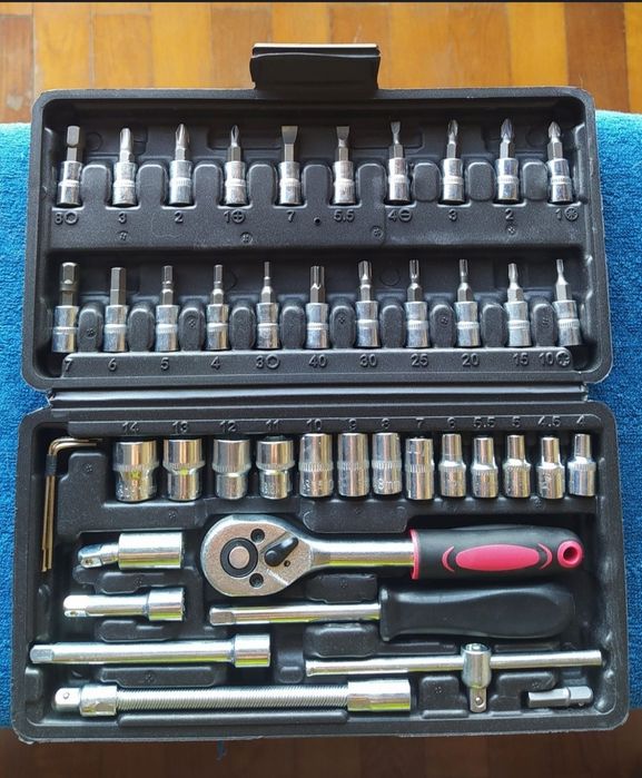 Caixa de Ferramentas [Novo] - 46 Peças