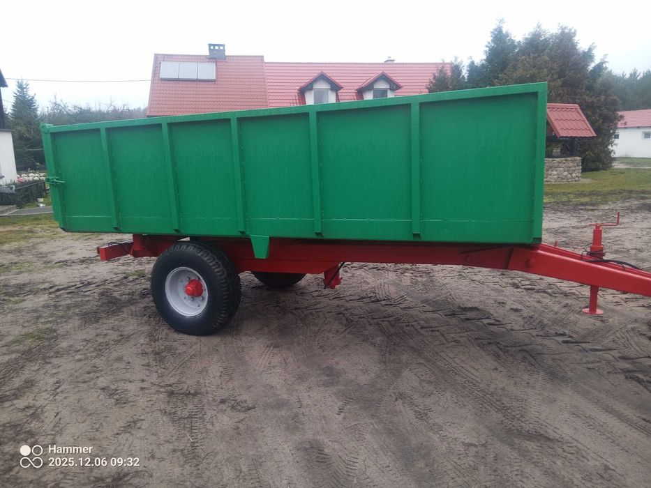 Przyczepa jednoosiowa