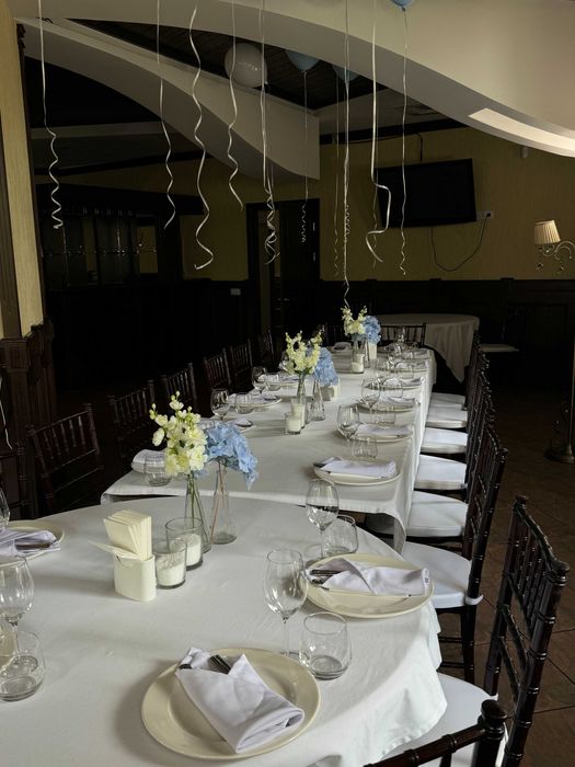 Подобова оренда великого будинку в Києві. НР Вільно, Банкетна зала