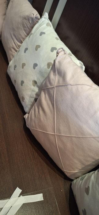 Бортики в дитяче ліжечко бампер коса